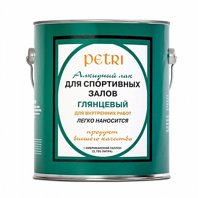 Лак Petri Spar Gym глянцевый