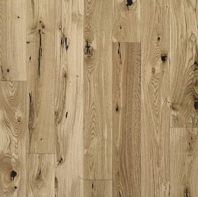 Массивная доска Дуб Кантри без покрытия 