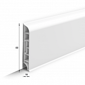 001 Белый  округлый