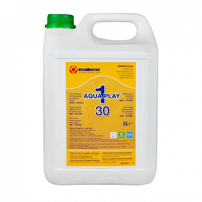 Лак AQUA PLAY 1K однокомпонентный полуматовый